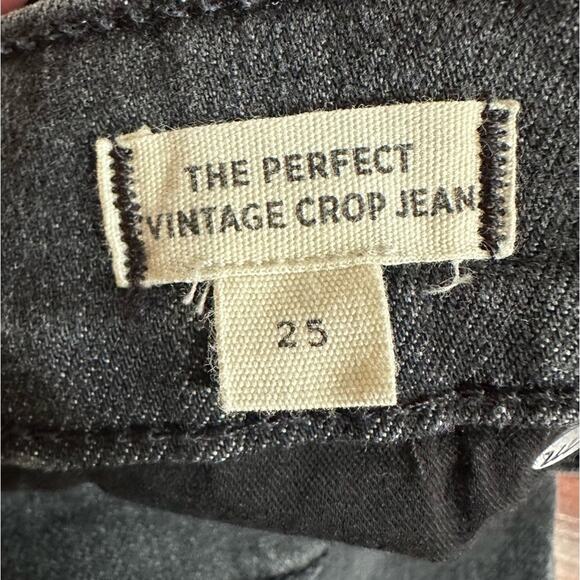 Madewell The Perfect Vintage Crop Jean Size 25 in Sumner Wash Style AA892 Casual - Picture 8 of 13